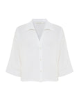 Aura Mini Shirt - White: White / S-M