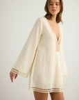 Positano Dress - Natural: Natural / S-M