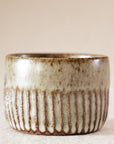 Carved Salt Bowl and Spoon