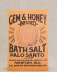 Palo Santo Bath Soak / Body Scrub