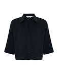 Aura Mini Shirt - Black: Black / M-L