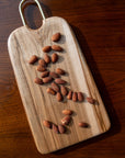 Brass-Handled Wooden Board / Maple