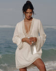 Positano Dress - Natural: Natural / M-L