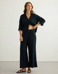 Aura Mini Shirt - Black: Black / S-M