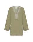 Positano Dress - Khaki Green: Khaki Green / S-M