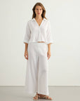 Aura Mini Shirt - White: White / S-M