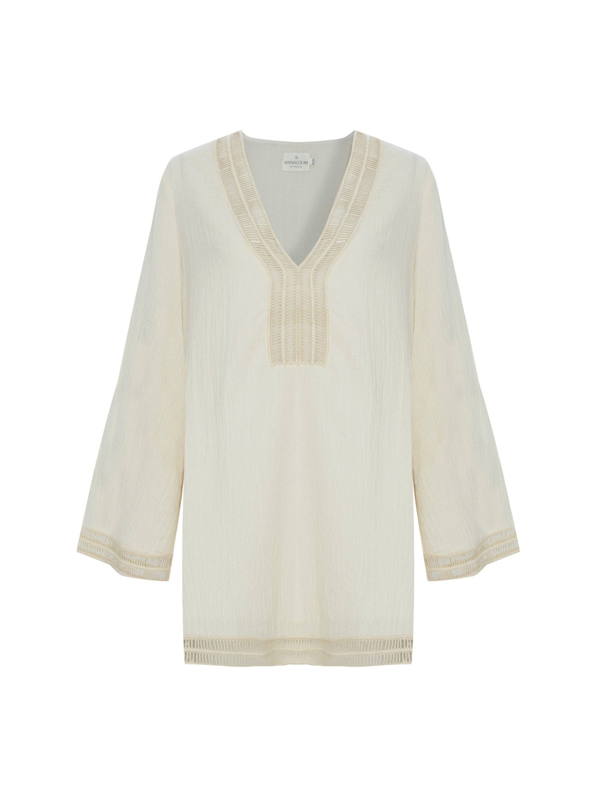 Positano Dress - Natural: Natural / M-L