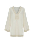 Positano Dress - Natural: Natural / M-L