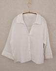 Aura Mini Shirt - White / M-L