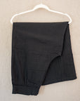Aura Palazzo Pants - Black: Black / M-L