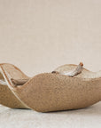 Large Driftwood Ruffle Bowl: Cream