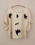 Fall Oat Linen Top (M)
