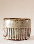 Carved Salt Bowl and Spoon   